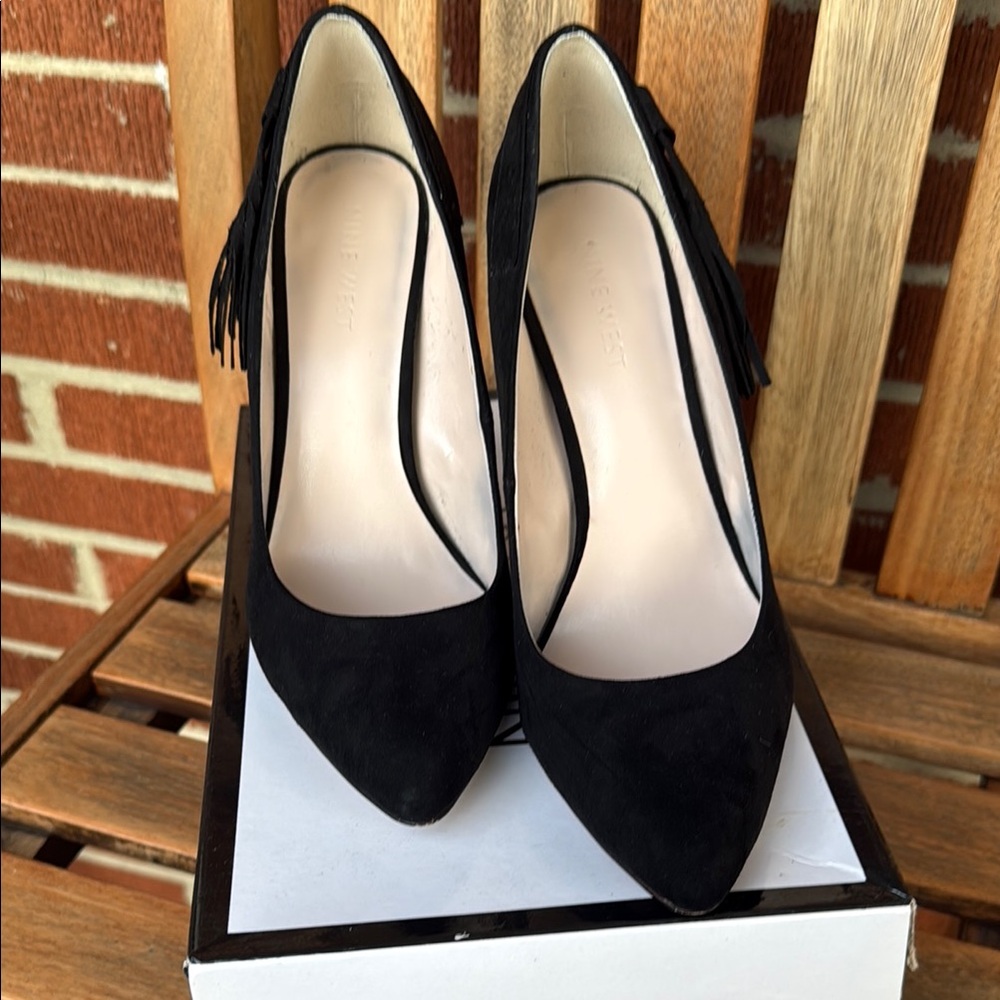 Nine West Black Classic Heels